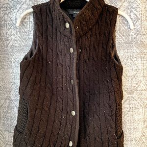 Forever 21-Brown Vest-S